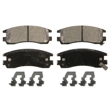 Wagner Brakes Severeduty Disc Pad Set, Sx698 SX698